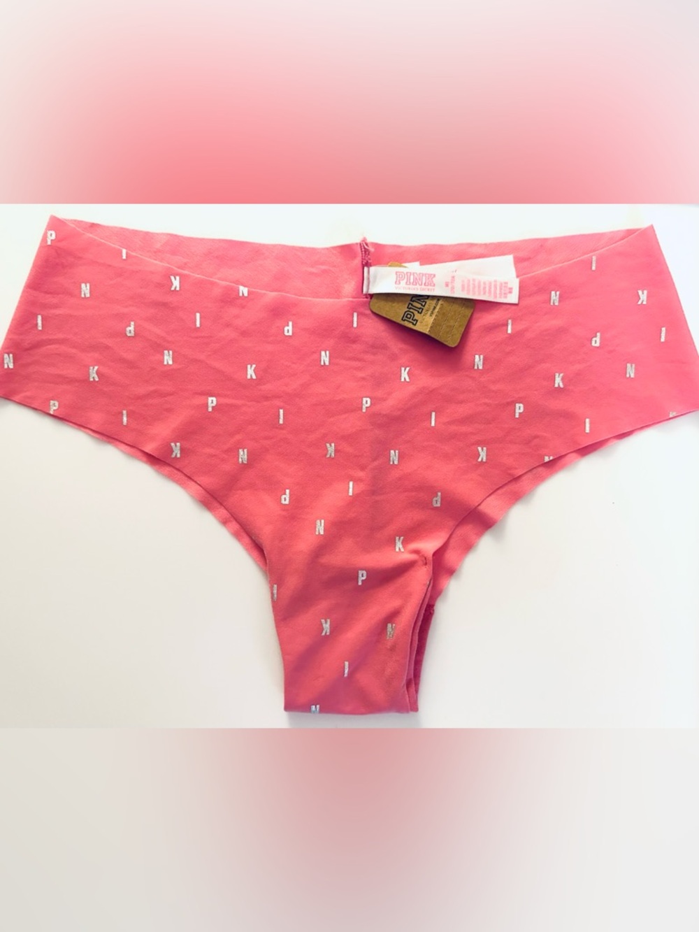 NWT PINK VS No-Show Cheekster Size M